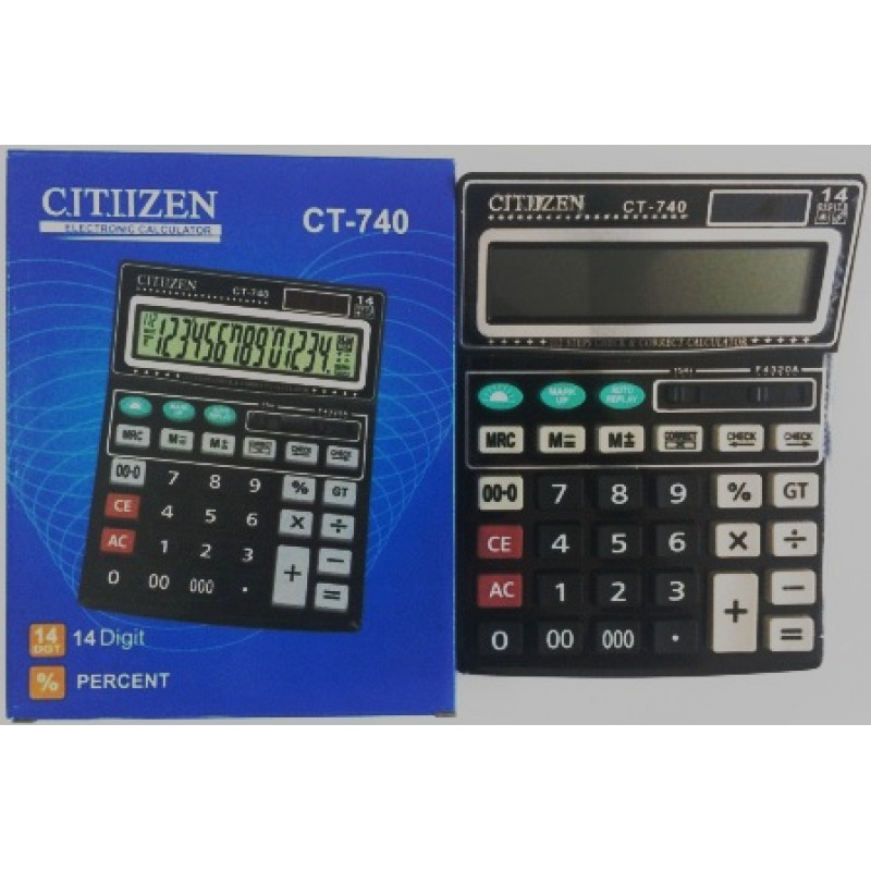 Калькулятор 14 разр (20*16см) СТ-740